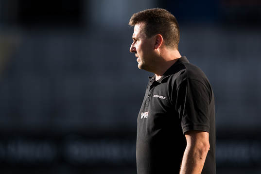 Degerfors tränare Stefan Jacobsson
