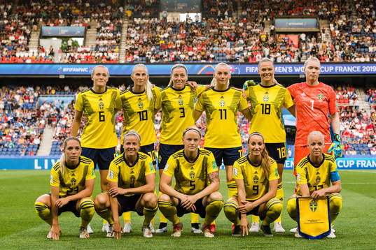 Magdalena Eriksson, Sofia Jakobsson, Linda Sembrant, Stina