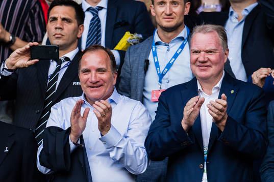 Prime Minister of Sweden Stefan Löfven and President os