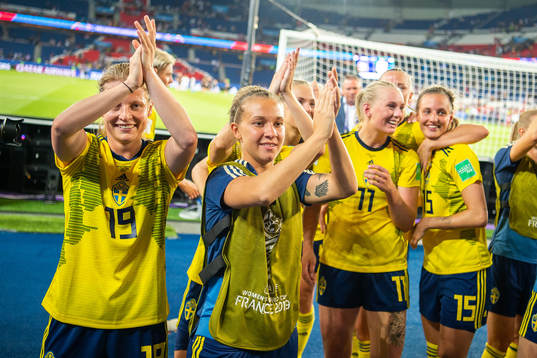 Anna Anvegård , Julia Zigiotti Olme , Stina Blackstenius