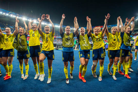 Stina Blackstenius , Julia Zigiotti Olme , Fridolina Rolfö