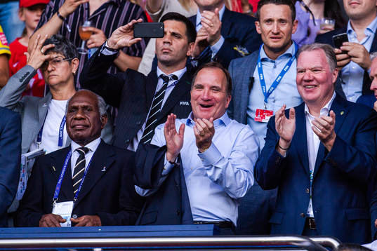 Prime Minister of Sweden Stefan Löfven and President os