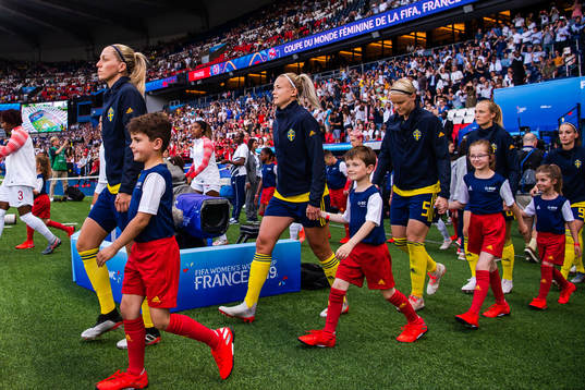 Linda Sembrant , Hanna Glas , Nilla Fischer and Magdalena