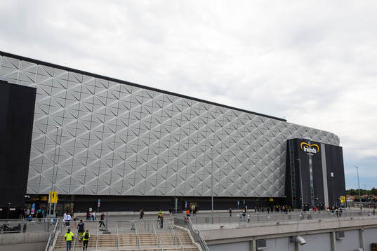 Generell vy utanför Friends Arena