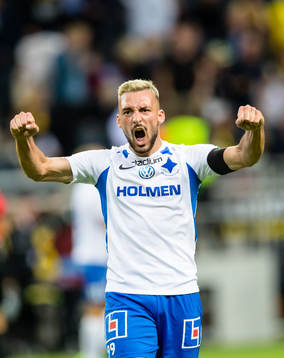 IFK Norrköpings Sead Haksabanovic jublar
