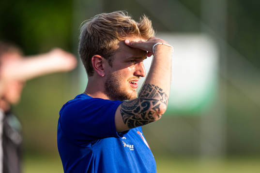 Höganäs assisterande tränare Linus Ahlberg