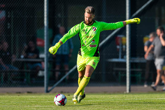 Höganäs målvakt Carl Hansson