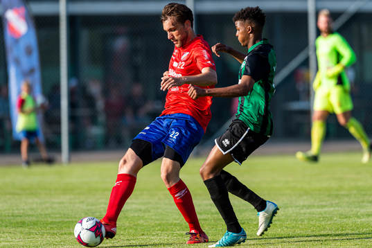 Höganäs David Panojevic och Högaborgs Abdi-Nasir Abdalle