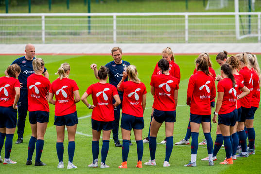 Anders Jacobson, assistant coach of Norway, and Martin