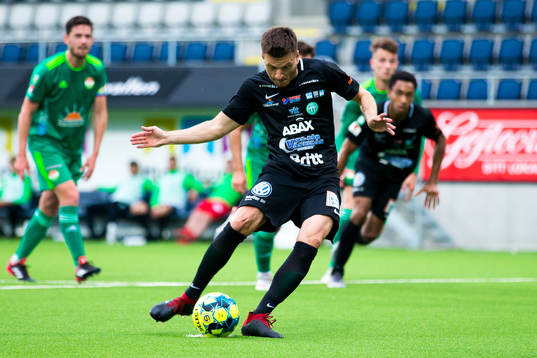 Västerås Boris Ljevar med en straffspark till 1-3
