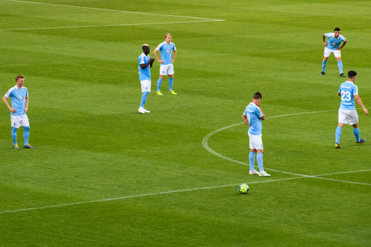 Malmö FFs spelare deppar