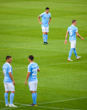 Malmö FFs Behrang Safari deppar