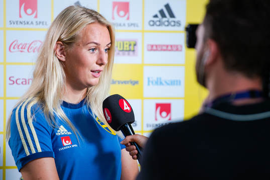 Stina Blackstenius of Sweden