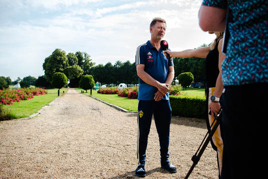 Peter Gerhardsson, Head coach of Sweden