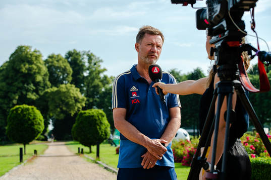 Peter Gerhardsson, Head coach of Sweden