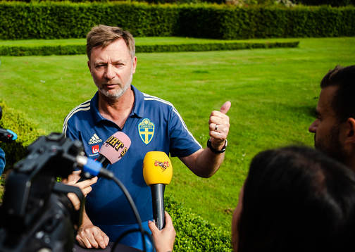 Peter Gerhardsson, Head coach of Sweden