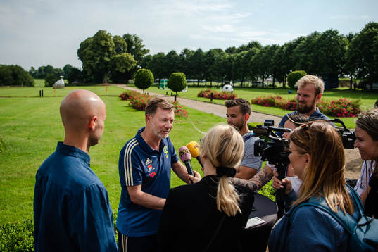 Peter Gerhardsson, Head coach of Sweden