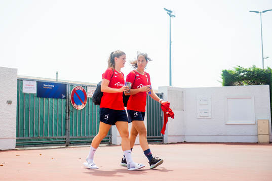 Maren Nævdal Mjelde and Ingrid Moe Wold of Norway
