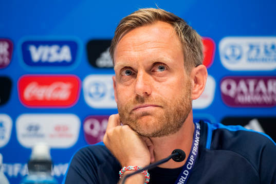 Martin Sjögren, head coach of Norway