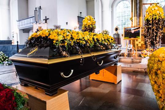 The coffin