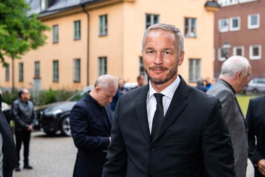 Former football player Patrik Andersson