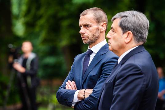UEFA president Aleksander Čeferin