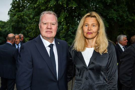 Karl-Erik Nilsson, chairman of Swedish football association