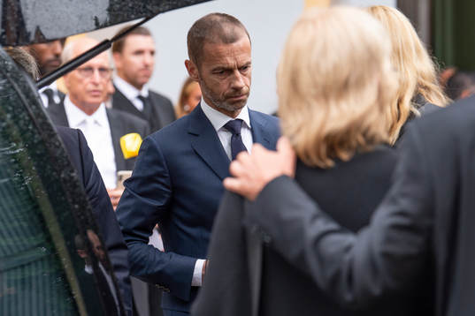 UEFA president Aleksander Ceferin