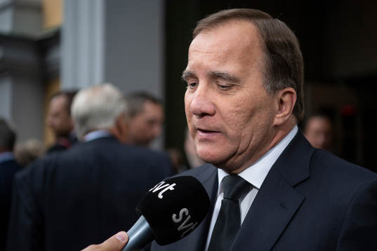 Prime minister Stefan Löfven of Sweden