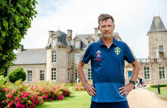 Peter Gerhardsson, Head coach of Sweden poses for a portrait
