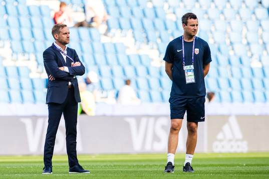 Martin Sjögren, head coach of Norway ahead the FIFA