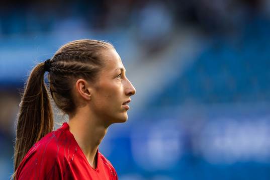Goalkeeper Cecilie Hauståker Fiskerstrand of Norway