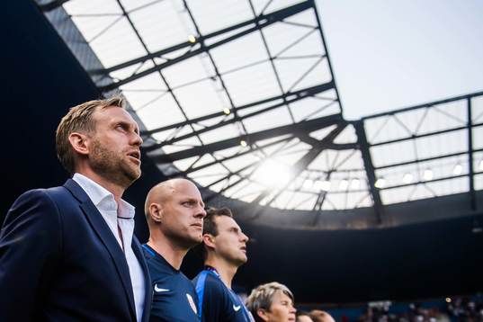Martin Sjögren, head coach and Anders Jacobson, assistant