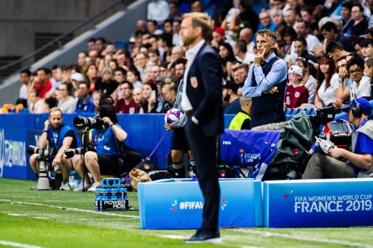Phil Neville, head coach of England