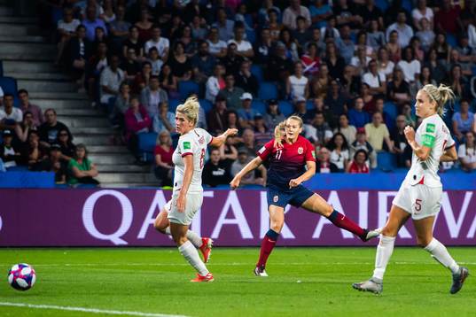 Lisa-Marie Karlseng Utland of Norway uduring the FIFA