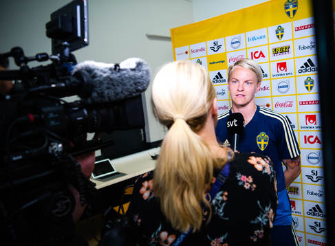 Nilla Fischer of Sweden