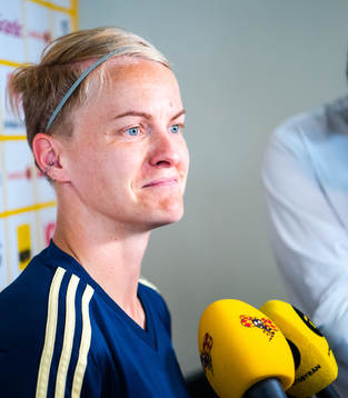 Nilla Fischer of Sweden