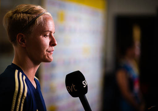 Nilla Fischer of Sweden