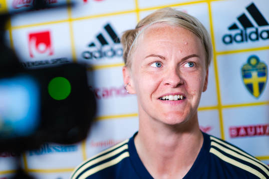 Nilla Fischer of Sweden
