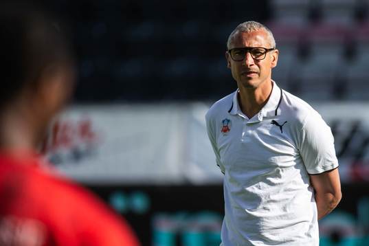 Helsingborgs tränare Henrik Larsson