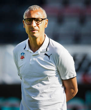 Helsingborgs tränare Henrik Larsson