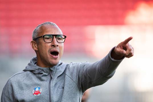 Helsingborgs tränare Henrik Larsson