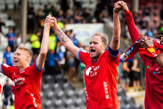 Helsingborgs Andreas Granqvist jublar