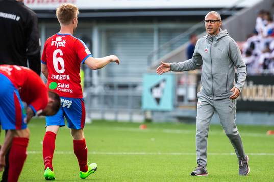 Helsingborgs tränare Henrik Larsson