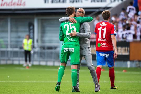 Helsingborgs tränare Henrik Larsson
