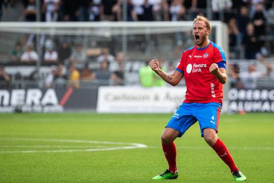 Helsingborgs Andreas Granqvist jublar