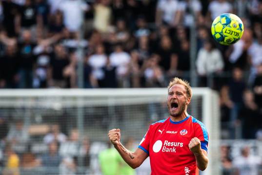 Helsingborgs Andreas Granqvist jublar