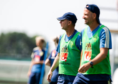 Peter Gerhardsson, Head coach and Magnus Wikman, assistant