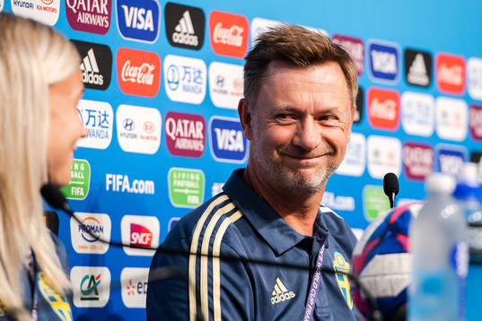 Peter Gerhardsson, Head coach of Sweden