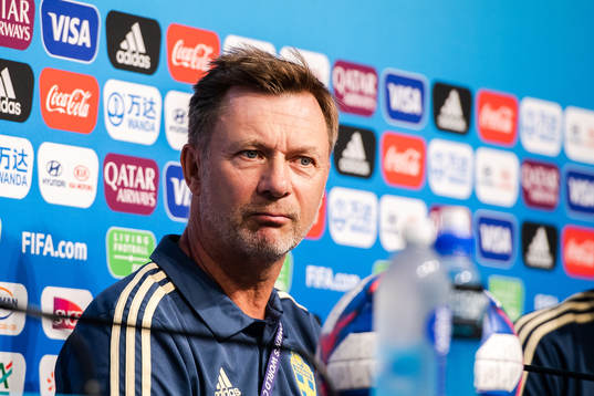 Peter Gerhardsson, Head coach of Sweden